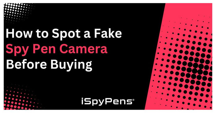 How to Spot a Fake Spy Pen Camera Before Buying
