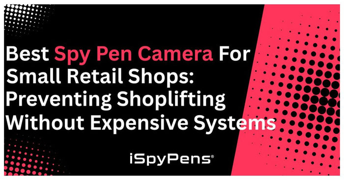 Best Spy Pen Camera for Small Retail Shops: Preventing Shoplifting Without Expensive Systems