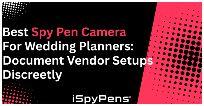 Best Spy Pen Camera for Wedding Planners: Document Vendor Setups Discreetly
