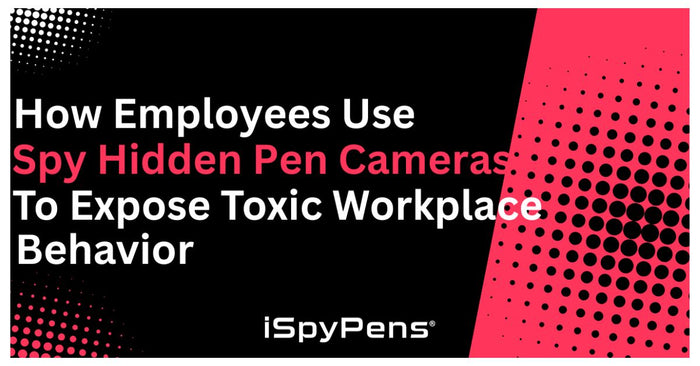 How Employees Use Spy Hidden Pen Cameras To Expose Toxic Workplace Behavior